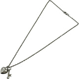 ティファニー TIFFANY＆CO ハートロックキーネックレス プラチナ Pt950 ダイヤモンド ジュエリー