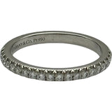 ティファニー TIFFANY＆CO ソレストバンドリング プラチナ Pt950 ダイヤモンド ジュエリー