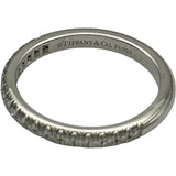 ティファニー TIFFANY＆CO ソレストバンドリング プラチナ Pt950 ダイヤモンド ジュエリー