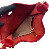 エルメス HERMES ヴェスパPM □C刻 ルージュアッシュ/ゴールド金具 ブッフル レディース ショルダーバッグ