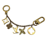 ルイ・ヴィトン LOUIS VUITTON バッグチャーム・フルール ドゥ モノグラム M65111 ゴールド/ベージュ/グレージュ メタル レディース チャーム