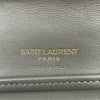 サンローラン SAINT LAURENT モノグラム マルチフォールドウォレット 692061 グレー グレインレザー レディース 三つ折り財布