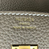 エルメス HERMES バーキン25 エトゥープ/ゴールド金具 トゴ レディース ハンドバッグ