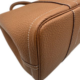 エルメス HERMES ガーデンパーティPM　W刻 ゴールド/シルバー金具 ネゴンダ レディース ハンドバッグ