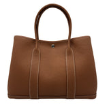エルメス HERMES ガーデンパーティPM　W刻 ゴールド/シルバー金具 ネゴンダ レディース ハンドバッグ