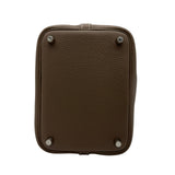 エルメス HERMES ピコタンロックPM K刻 エトゥープ/シルバー金具 トリヨン レディース ハンドバッグ