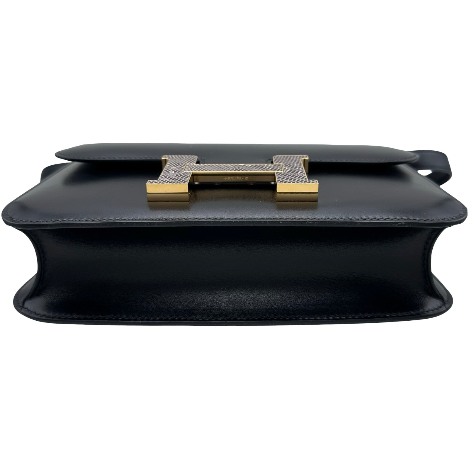 エルメス HERMES コンスタンス3 24 ミロワール U刻印 ブラック ゴールド金具 ボックスカーフ/オンブレ レディース ショルダーバッグ エルメス HERMES コンスタンス3 24 ミロワール U刻印 ブラック