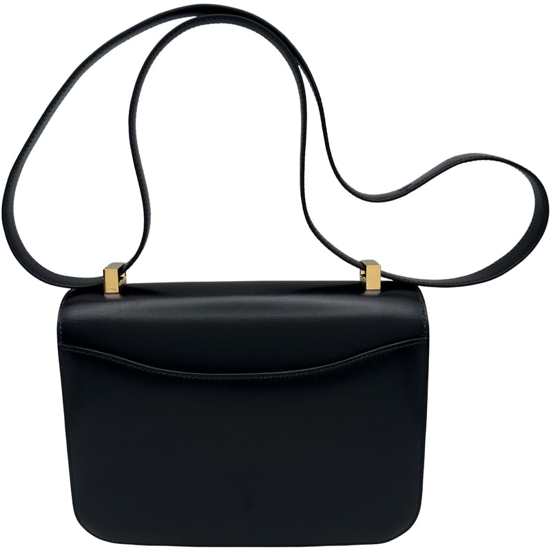 エルメス HERMES コンスタンス3 24 ミロワール U刻印 ブラック ゴールド金具 ボックスカーフ/オンブレ レディース ショルダーバッグ エルメス HERMES コンスタンス3 24 ミロワール U刻印 ブラック
