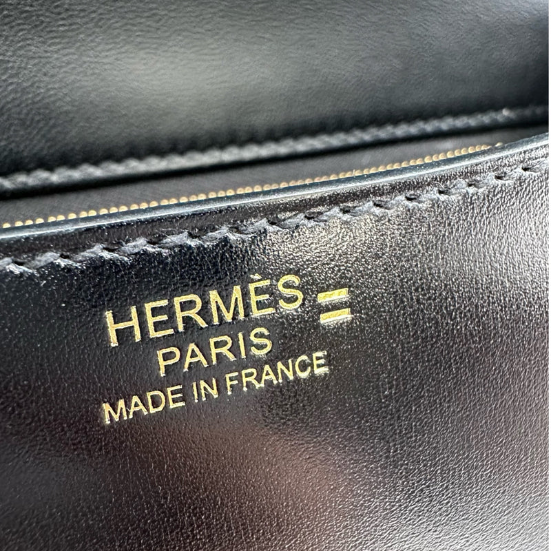 エルメス HERMES コンスタンス3 24 ミロワール U刻印 ブラック