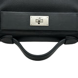 エルメス HERMES ヴァンキャルト29 B刻 ブラック シルバー金具 トゴ/スイフト レディース ショルダーバッグ