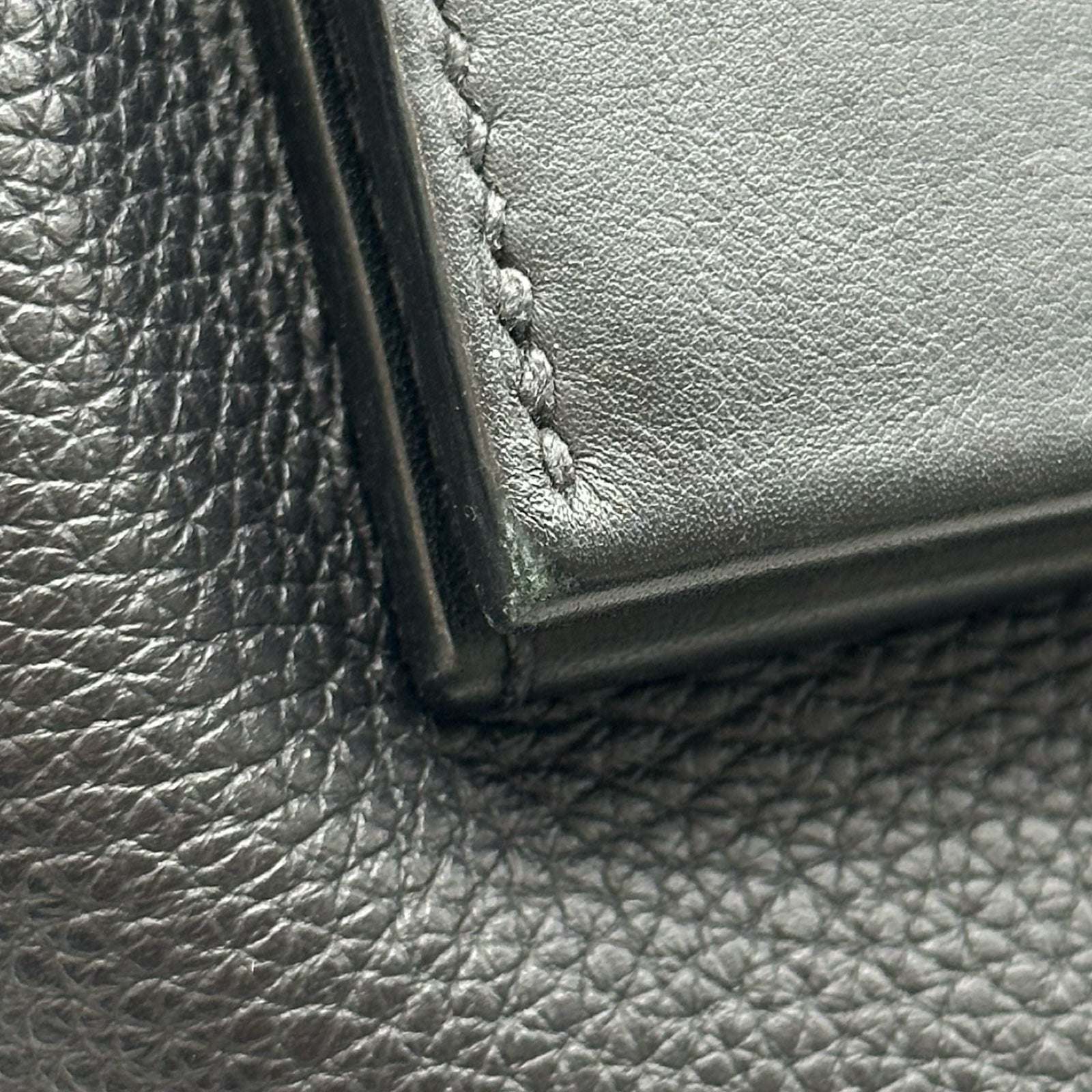 エルメス HERMES ヴァンキャルト29 B刻 ブラック シルバー金具 トゴ