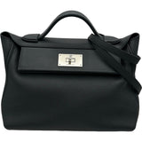 エルメス HERMES ヴァンキャルト29 B刻 ブラック シルバー金具 トゴ/スイフト レディース ショルダーバッグ