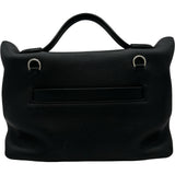 エルメス HERMES ヴァンキャルト29 B刻 ブラック シルバー金具 トゴ/スイフト レディース ショルダーバッグ