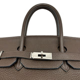 エルメス HERMES バーキン35 L刻 エベンヌ シルバー金具 トリヨン レディース ハンドバッグ