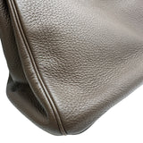 エルメス HERMES バーキン35 L刻 エベンヌ シルバー金具 トリヨン レディース ハンドバッグ