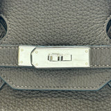 エルメス HERMES バーキン35 L刻 エベンヌ シルバー金具 トリヨン レディース ハンドバッグ