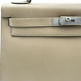 エルメス HERMES ケリー32 外縫い □R刻 アルジル ギロッシュシルバー金具 タデラクト レディース ショルダーバッグ