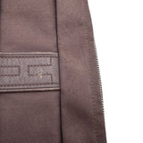 エルメス HERMES アカプルコ バサス MM ブラウン シルバー金具 トワル メンズ ショルダーバッグ