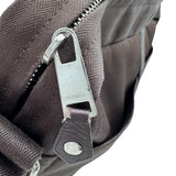 エルメス HERMES アカプルコ バサス MM ブラウン シルバー金具 トワル メンズ ショルダーバッグ