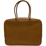 エルメス HERMES プリュム32 □G刻 ナチュラル シルバー金具 シャモニー レディース ハンドバッグ