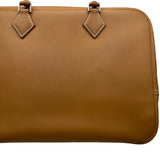 エルメス HERMES プリュム32 □G刻 ナチュラル シルバー金具 シャモニー レディース ハンドバッグ