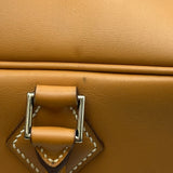 エルメス HERMES プリュム32 □G刻 ナチュラル シルバー金具 シャモニー レディース ハンドバッグ