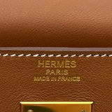 エルメス HERMES ケリー32 内縫い □K刻 ゴールド ゴールド金具 スイフト レディース ショルダーバッグ