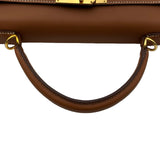 エルメス HERMES ケリー32 内縫い □K刻 ゴールド ゴールド金具 スイフト レディース ショルダーバッグ