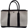 エルメス HERMES ガーデンパーティTPM オプティカルH □L刻印 マロン シルバー金具 トワルブッフル レディース ハンドバッグ