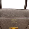 エルメス HERMES バーキン35 K刻印 エトゥープ ゴールド金具 トゴ レディース ハンドバッグ