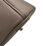 エルメス HERMES バーキン35 K刻印 エトゥープ ゴールド金具 トゴ レディース ハンドバッグ