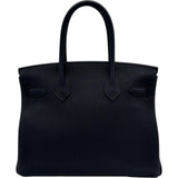 エルメス HERMES バーキン30 W刻印 ブラック ゴールド金具 トゴ レディース ハンドバッグ