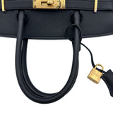 エルメス HERMES バーキン30 W刻印 ブラック ゴールド金具 トゴ レディース ハンドバッグ