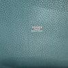 エルメス HERMES ピコタンロックMM □O刻 ブルージーン シルバー金具 トリヨン レディース ハンドバッグ