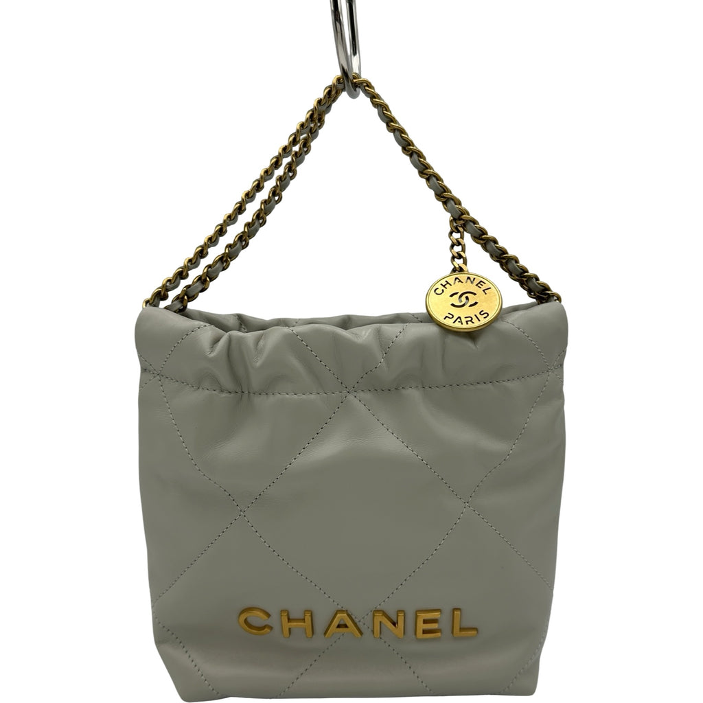 シャネルショルダーバッグ 新作23aw】CHANEL 22 ミニ パールハンドバッグ (CHANEL/ショルダー