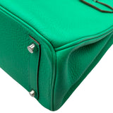 エルメス HERMES バーキン30 ▢P刻 ミント シルバー金具 トリヨン レディース ハンドバッグ