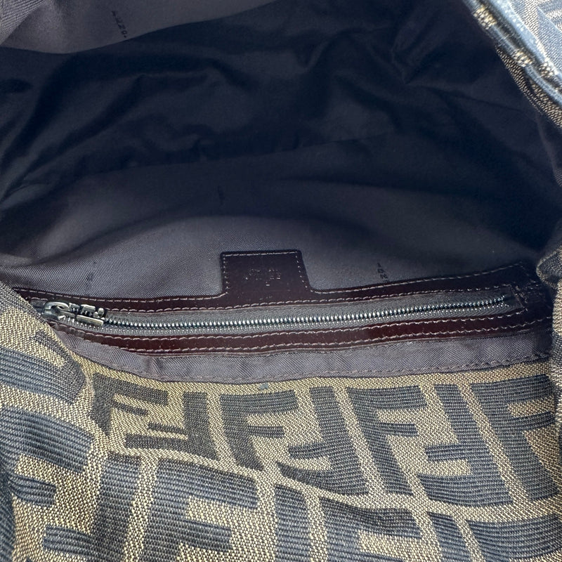 フェンディ FENDI マンマバケット 26325 ブラウン シルバー金具