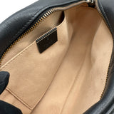 グッチ GUCCI GGマーモントスモールショルダー 447632 ブラック レザー レディース ショルダーバッグ