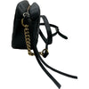 グッチ GUCCI GGマーモントスモールショルダー 447632 ブラック レザー レディース ショルダーバッグ
