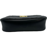 グッチ GUCCI GGマーモントスモールショルダー 447632 ブラック レザー レディース ショルダーバッグ