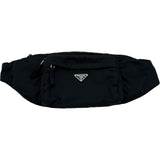 プラダ PRADA ウエストバッグ 2VL005 ブラック ナイロン メンズ ウエストバッグ