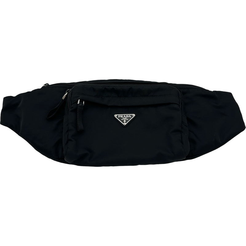 PRADA ボディバッグ 2VL005 プラダ PRADA ウエストバッグ 2VL005 ブラック ナイロン メンズ