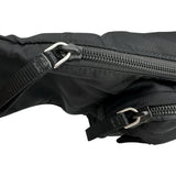 プラダ PRADA ウエストバッグ 2VL005 ブラック ナイロン メンズ ウエストバッグ