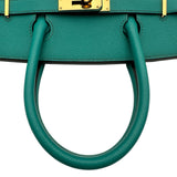エルメス HERMES バーキン30 A刻 ブルーパオン ゴールド金具 エプソン レディース ハンドバッグ