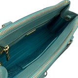 プラダ PRADA ガレリア2WAYバッグ BN2316 ライトブルー サフィアーノ レディース ショルダーバッグ
