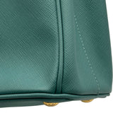 プラダ PRADA ガレリア2WAYバッグ BN2316 ライトブルー サフィアーノ レディース ショルダーバッグ