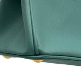 プラダ PRADA ガレリア2WAYバッグ BN2316 ライトブルー サフィアーノ レディース ショルダーバッグ