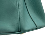 プラダ PRADA ガレリア2WAYバッグ BN2316 ライトブルー サフィアーノ レディース ショルダーバッグ