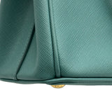 プラダ PRADA ガレリア2WAYバッグ BN2316 ライトブルー サフィアーノ レディース ショルダーバッグ