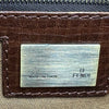 フェンディ FENDI ズッカハンドバッグ 8BN157 ブラウン ジャガード レディース ハンドバッグ